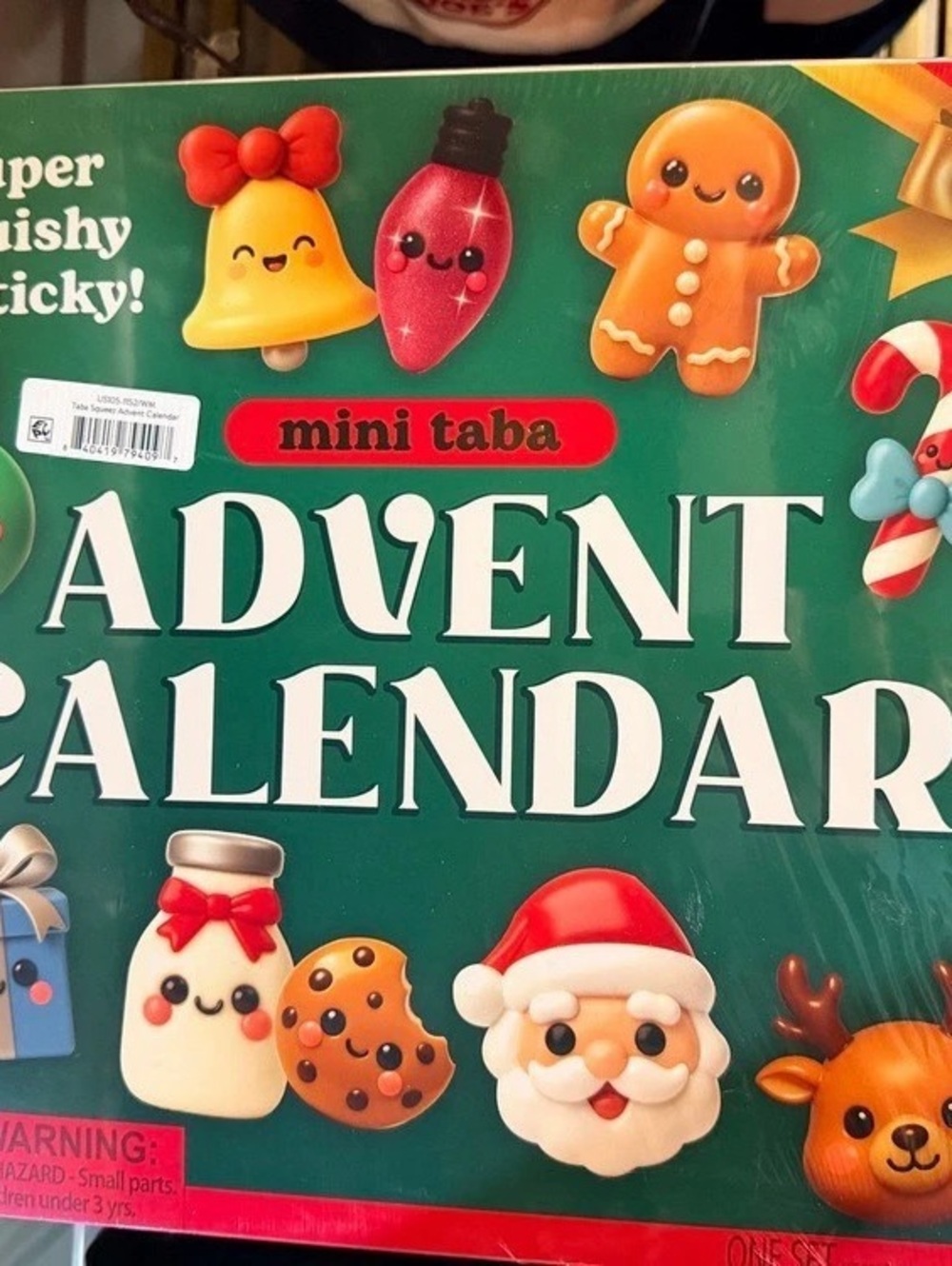 Crazy Fun Mini Taba Advent Calendar 24-Day Holiday Advent Calendar